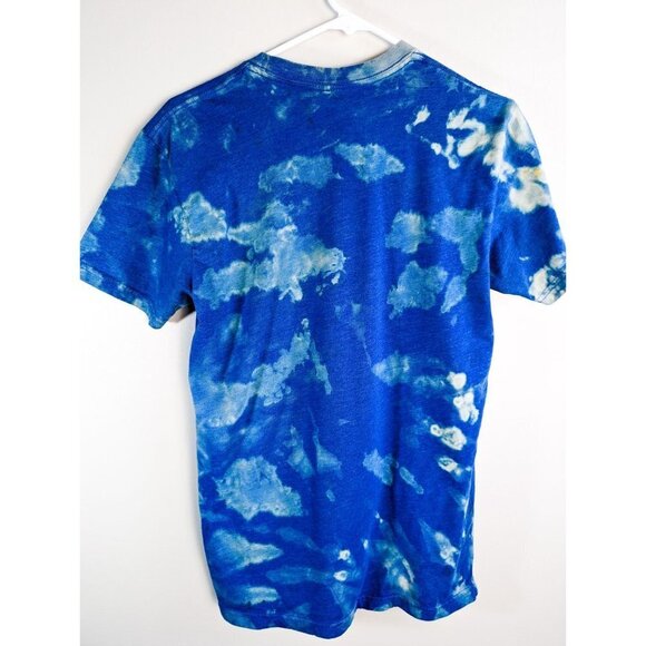 Batman Bulking Cutting Season Tie Dye T Shirt Funny Small Mens Blue - Picture 4 of 9